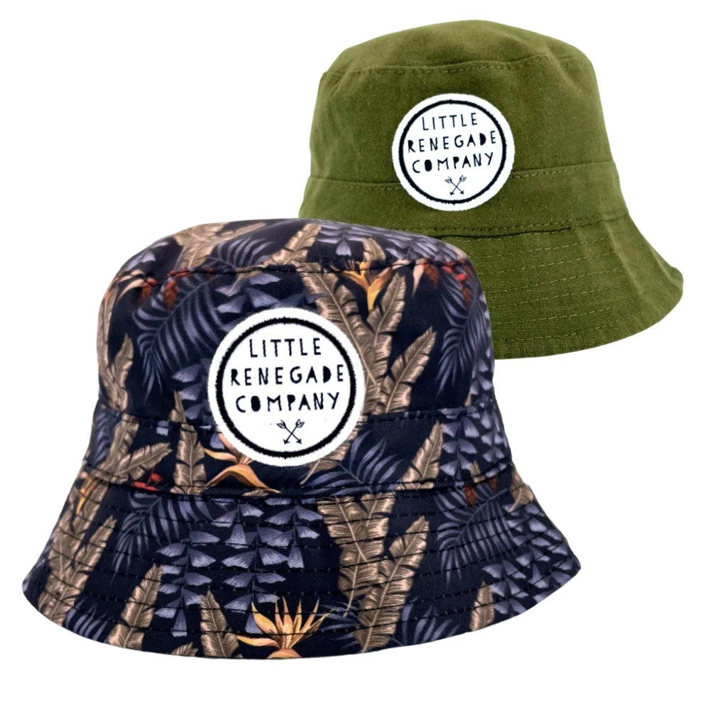 The Little Renegade Company KAHUNA REVERSIBLE BUCKET HAT