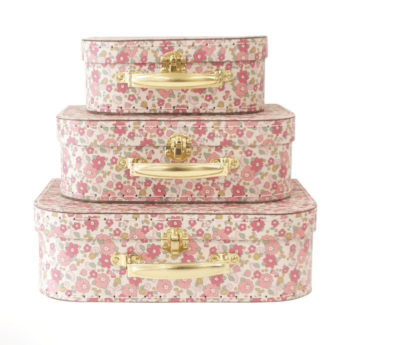 Alimrose Kids Carry Case Set - Rose Garden
