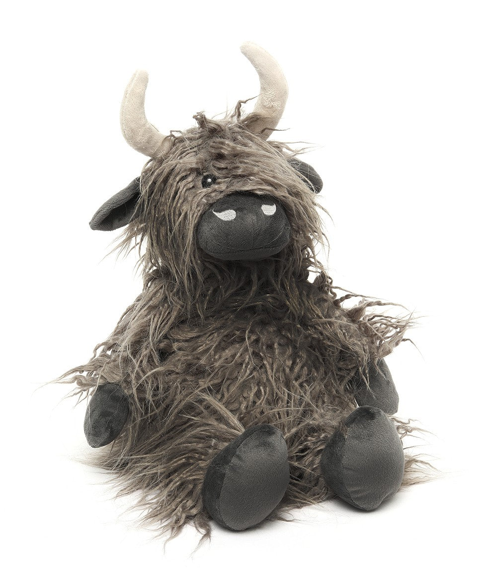 Nana Huchy Henry the Highland Cow charcoal