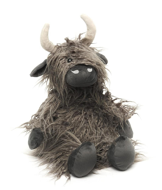 Nana Huchy Henry the Highland Cow charcoal