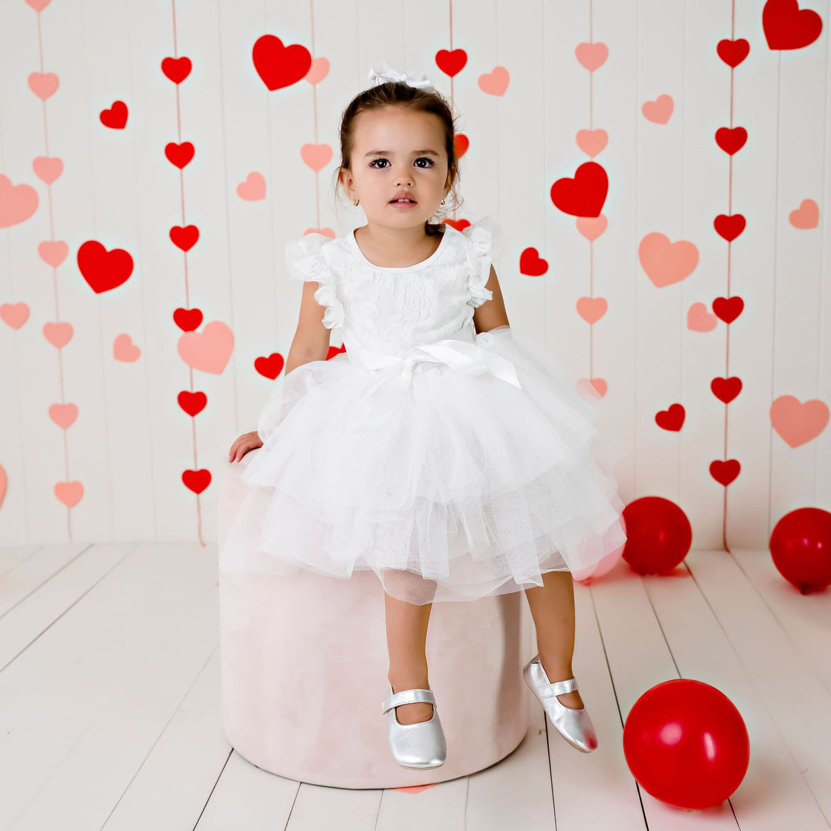 Designer Kidz SOPHIE S/S LACE BODICE TUTU DRESS