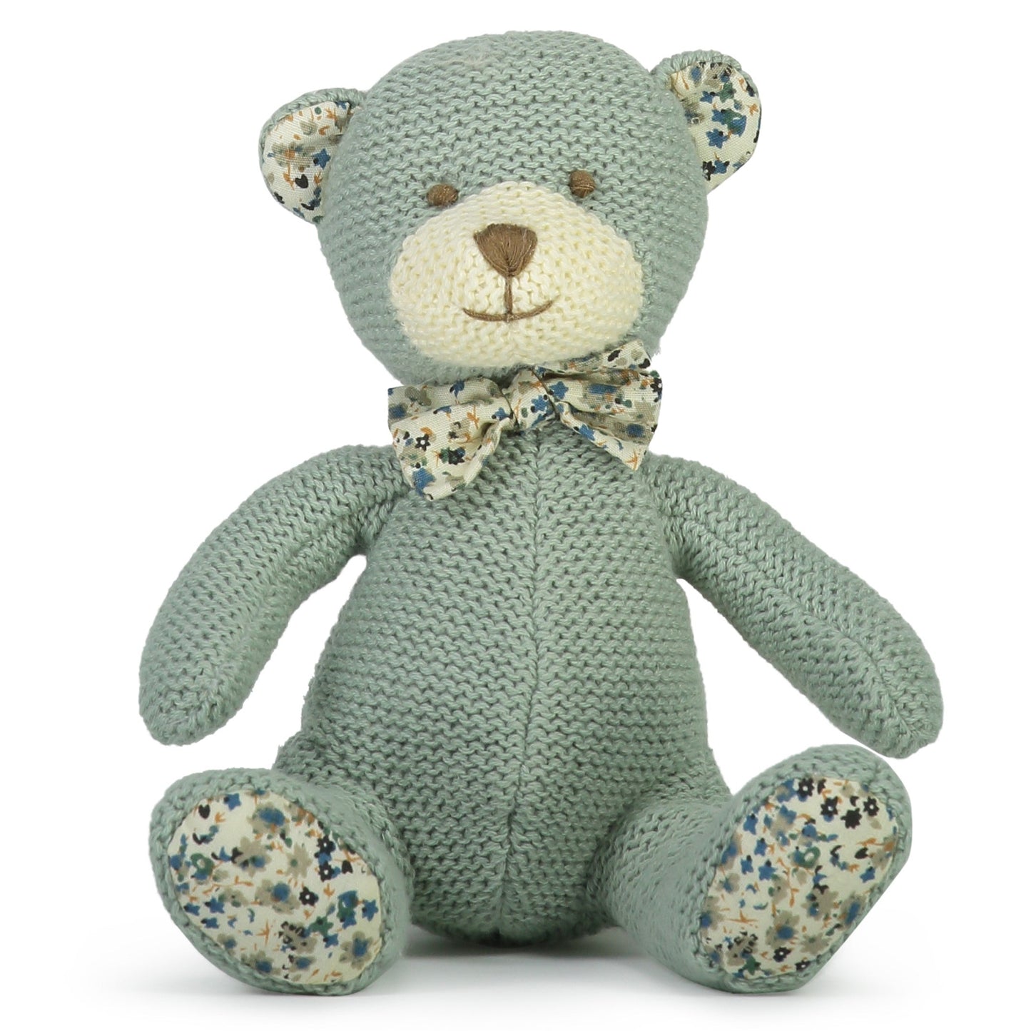 Lily and George Barney Knitted Mini Bear